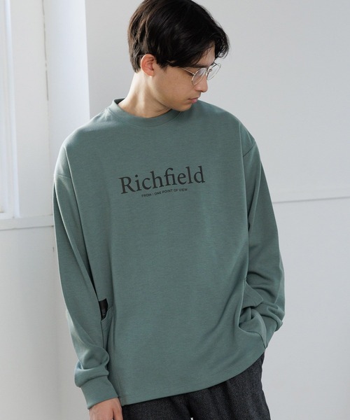 LAKOLE（ラコレ）の「ポンチサイドポケットプルオーバー / 993479（Tシャツ/カットソー・メンズ・ホワイト/グリーン/ブラック・MEDIUM/LARGE/X-LARGE）」の3枚目の写真