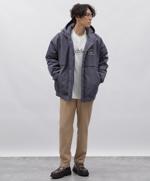 LAKOLE（ラコレ）の「ポンチサイドポケットプルオーバー / 993479（Tシャツ/カットソー・メンズ・ホワイト/グリーン/ブラック・MEDIUM/LARGE/X-LARGE）」の9枚目の写真