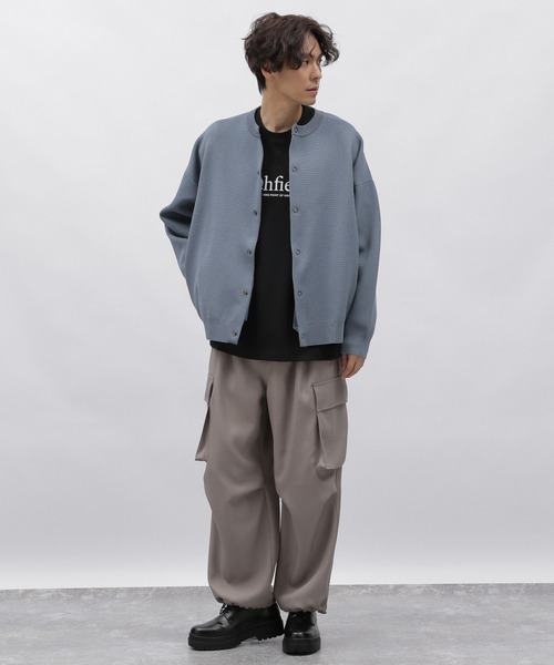 LAKOLE（ラコレ）の「ポンチサイドポケットプルオーバー / 993479（Tシャツ/カットソー・メンズ・ホワイト/グリーン/ブラック・MEDIUM/LARGE/X-LARGE）」の12枚目の写真