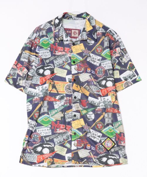 【セール】【REASON CLOTHING】NLBM AOP BUTTON UP SHIRT（シャツ/ブラウス）｜IO（イオ）（イオ）