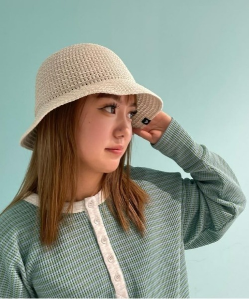 ROXY（ロキシー）の「DAY DREAMER/ロキシーニットハット（ハット・レディース・ベージュ/ブラウン・FREE）」の3枚目の写真