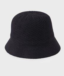 ◆編み柄バケットハット