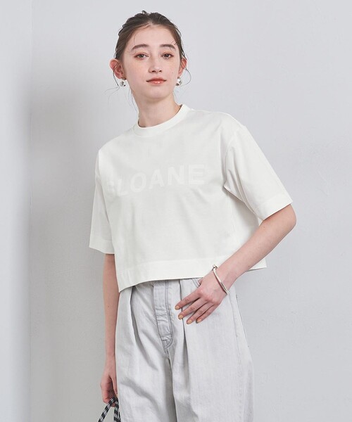 SLOANE 白T 30%off ] SLOANE スローン 60/2コットン天竺 UV Tシャツ T163