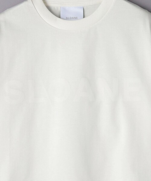 SLOANE（スローン）の「＜SLOANE＞ロゴ クロップド Tシャツ（T