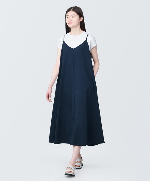 ⭐️試着のみ⭐️CC 25P トップ プリントシルクロゴ　キャミソール ネイビー40 24r01wp080_4.jpg