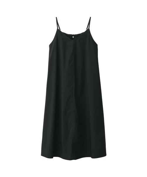 無印良品(ムジルシリョウヒン)の「婦人 シワになりにくい ブロードキャミソールワンピース(ワンピース・レディース・ネイビー系/グレー/ブラック・XS/XL/L/M/S)」の14枚目の写真