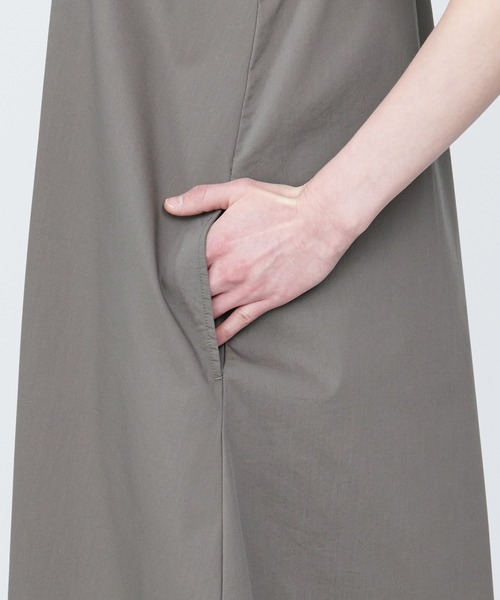 無印良品(ムジルシリョウヒン)の「婦人 シワになりにくい ブロードキャミソールワンピース(ワンピース・レディース・ネイビー系/グレー/ブラック・XS/XL/L/M/S)」の8枚目の写真