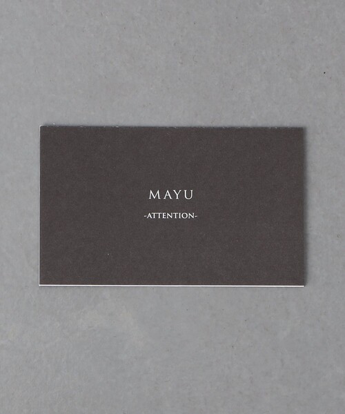 MAYU(マユ)の「<MAYU>BABY PRL ネックレス(ネックレス・レディース・シルバー・FREE)」の8枚目の写真