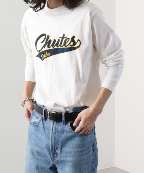 FUNALIVE（ファンアライブ）の「プリント柄込みロンT（Tシャツ/カットソー・メンズ・パープル/ブラック系/ベージュ/グリーン/ブラック系1/ベージュ系/ブラック系3/ホワイト系4/ブラック/ホワイト系/ホワイト系1/ホワイト系2/オフホワイト/ブラック系2/ホワイト系3/パープル系/ブラック系4/グリーン系・L/XL/M）」の4枚目の写真