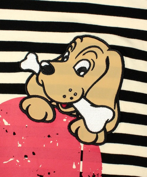 GALFY(ガルフィー)の「【GALFY/ガルフィー】愛犬家お土産 Tee(Tシャツ/カットソー・メンズ・ホワイト/ブラック系その他/ブラック・XL/L)」の13枚目の写真