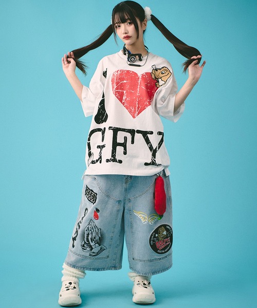GALFY(ガルフィー)の「【GALFY/ガルフィー】愛犬家お土産 Tee(Tシャツ/カットソー・メンズ・ホワイト/ブラック系その他/ブラック・XL/L)」の15枚目の写真