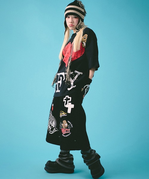 GALFY(ガルフィー)の「【GALFY/ガルフィー】愛犬家お土産 Tee(Tシャツ/カットソー・メンズ・ホワイト/ブラック系その他/ブラック・XL/L)」の16枚目の写真