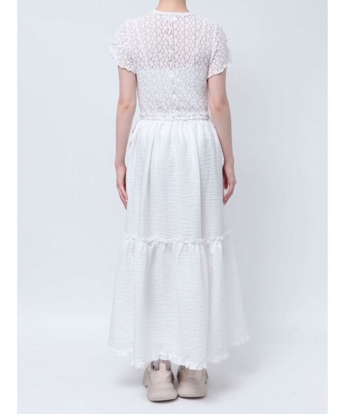 merry jenny（メリージェニー）の「ドッキングフレアワンピース（ワンピース・レディース・ブラック/オフホワイト・FREE）」の16枚目の写真