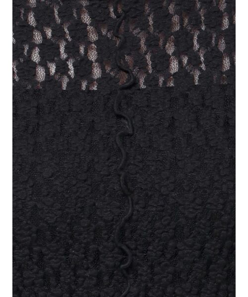 merry jenny（メリージェニー）の「ドッキングフレアワンピース（ワンピース・レディース・ブラック/オフホワイト・FREE）」の9枚目の写真