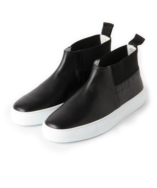 Amb（エーエムビー）の「BY Amb レザーハイカットスニーカー◆（スニーカー・レディース・ブラック・36/37/35）」の6枚目の写真