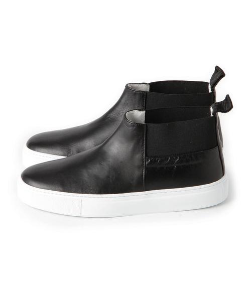 Amb（エーエムビー）の「BY Amb レザーハイカットスニーカー◆（スニーカー・レディース・ブラック・36/37/35）」の7枚目の写真