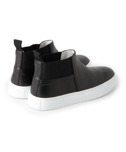 Amb（エーエムビー）の「BY Amb レザーハイカットスニーカー◆（スニーカー・レディース・ブラック・36/37/35）」の3枚目の写真