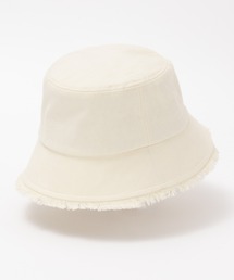 HusHusH | HusHusH ハッシュアッシュ サイズ調整可能 フリンジバケットハット(ハット)