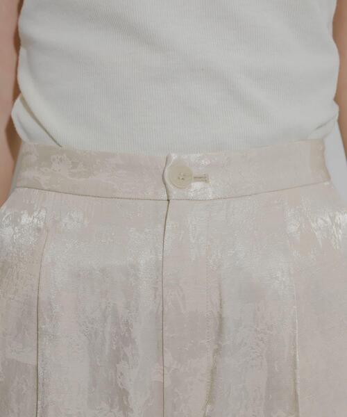 SENSE OF PLACE by URBAN RESEARCH(センスオブプレイスバイアーバンリサーチ)の「ワンタックジャガードパンツ(その他パンツ・レディース・ブラック/アイボリー/オレンジ・MEDIUM/SMALL)」の20枚目の写真