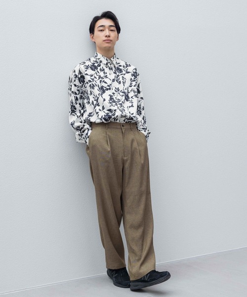 LOWRYS FARM（ローリーズファーム）の「ホップサックタックワイドパンツ 986198（その他パンツ・レディース・ブラウン/ブラック・LARGE/MEDIUM）」の10枚目の写真