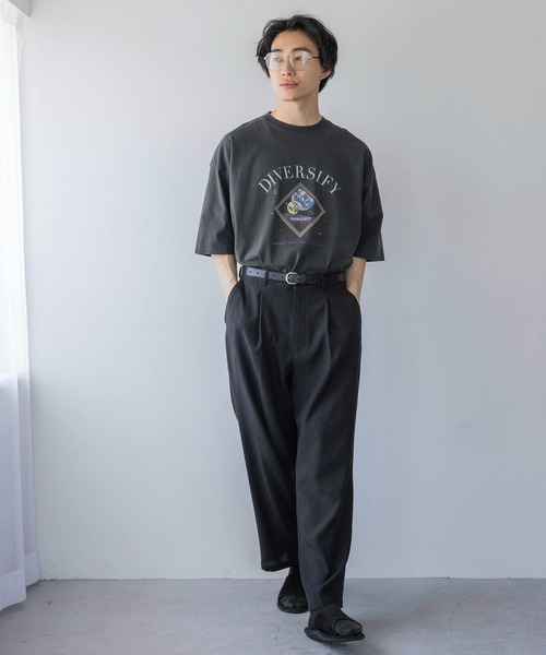 LOWRYS FARM（ローリーズファーム）の「ホップサックタックワイドパンツ 986198（その他パンツ・レディース・ブラウン/ブラック・LARGE/MEDIUM）」の13枚目の写真