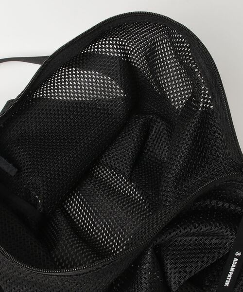 ADAM PATEK（アダムパテック）の「【ADAM PATEK】 mesh shoulder bag/メッシュショルダーバッグ（ショルダーバッグ・メンズ・ブラック・FREE）」の4枚目の写真