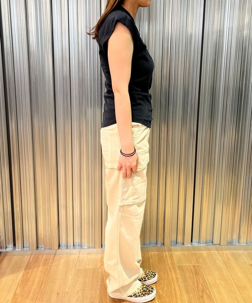 MARANT ETOILE（マランエトワール）の「コットンリネンパンツ（その他パンツ・レディース・アイボリー・34/36/38）」の6枚目の写真