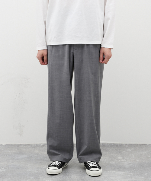 JOURNAL STANDARD J.S HOMESTEAD(ジャーナルスタンダードホームステッド)の「【J.S.Homestead】MERINO/P SIDE PANEL TRACK PT(その他パンツ・メンズ・グレー/ブラック・LARGE/MEDIUM)」の4枚目の写真