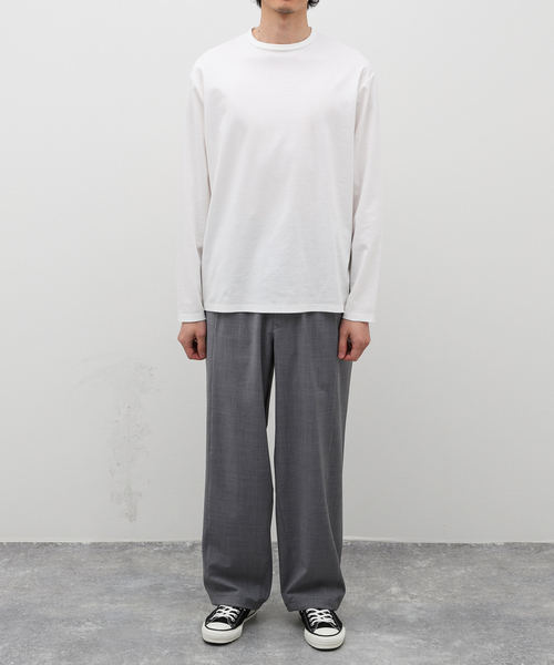 JOURNAL STANDARD J.S HOMESTEAD(ジャーナルスタンダードホームステッド)の「【J.S.Homestead】MERINO/P SIDE PANEL TRACK PT(その他パンツ・メンズ・グレー/ブラック・LARGE/MEDIUM)」の5枚目の写真