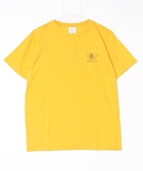 FUNALIVE（ファンアライブ）の「ミニアニマルロゴプリントTシャツ　吸水速乾　UVカット 半袖（Tシャツ/カットソー・メンズ・ホワイト系その他2/ブラック/ブラック系その他2/クリアブルー/ホワイト/サーモンピンク/ライトブラック/スミクロ/ネイビー/ケリー/イエロー/ケリーグリーン/グリーン・L/LL/M）」の19枚目の写真