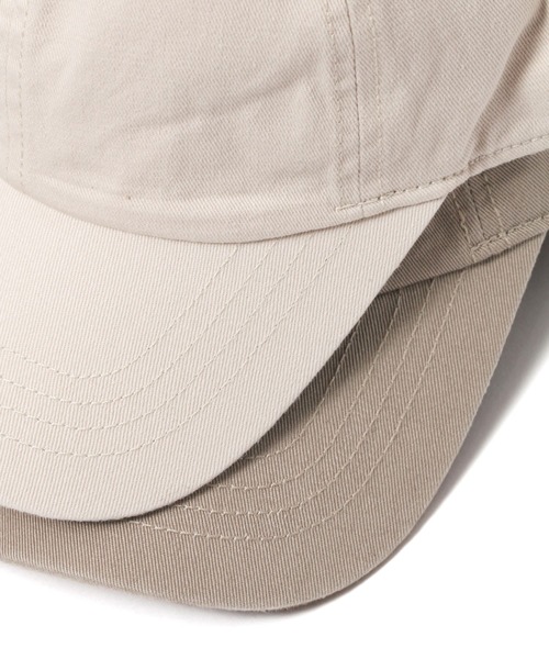 COBRA CAPS（コブラキャップス）の「【Cobra Caps】キャップ　無地（キャップ・レディース・オフホワイト/ブラック/ベージュ・FREE）」の17枚目の写真