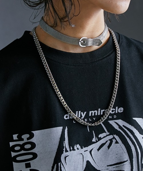GEVS.(ジェイヴィス)の「<大きいサイズ> 綿100%グラフィックプリントTシャツ GEVS.(Tシャツ/カットソー・レディース・ブラック/オフホワイト・LL/L/5L/4L/3L)」の5枚目の写真