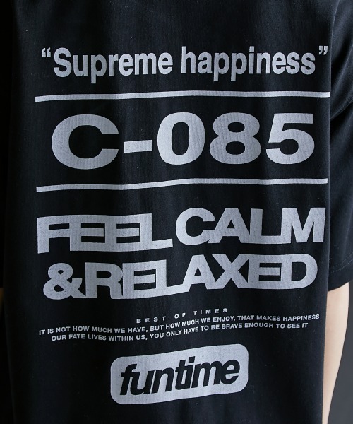 GEVS.(ジェイヴィス)の「<大きいサイズ> 綿100%グラフィックプリントTシャツ GEVS.(Tシャツ/カットソー・レディース・ブラック/オフホワイト・LL/L/5L/4L/3L)」の7枚目の写真