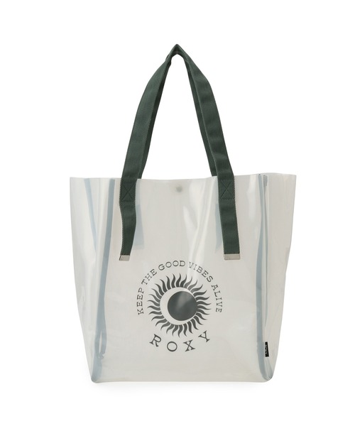 ROXY（ロキシー）の「【ROXY】SOL DE VERANO BOX TOTE マリンバッグ（トートバッグ・レディース・ブラック/ホワイト/ブラウン・FREE）」の2枚目の写真