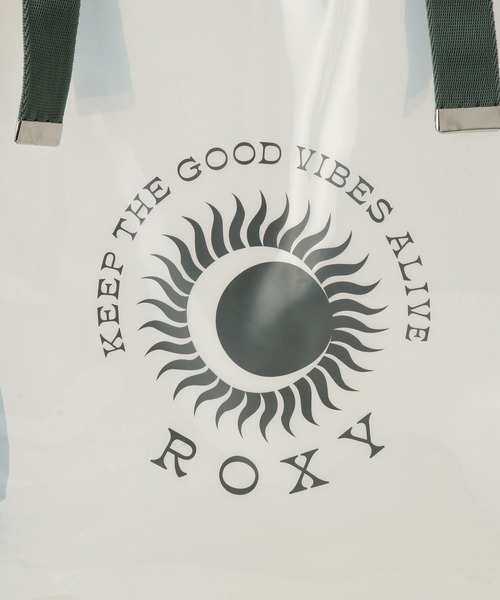 ROXY（ロキシー）の「【ROXY】SOL DE VERANO BOX TOTE マリンバッグ（トートバッグ・レディース・ブラック/ホワイト/ブラウン・FREE）」の5枚目の写真