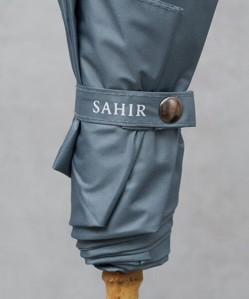 BIRTHDAY BAR（バースデイバー）の「IN FULL BLOOM　バンブーハンドルアンブレラ（長傘・レディース・ベージュ/ブルー・0）」の15枚目の写真