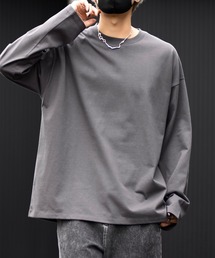 CLEL（クレイル）の「【CLEL】Functionary cotton heavyweight  T-shirt ファンクショナリーコットン ヘビーウェイトTシャツ(ロンT)（Tシャツ/カットソー）」