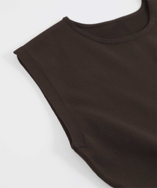 COMME des GARCONS フレンチスリーブ ニットワンピース 黒 半袖 COMME des GARCONS フレンチスリーブ ニットワンピース 黒 半袖