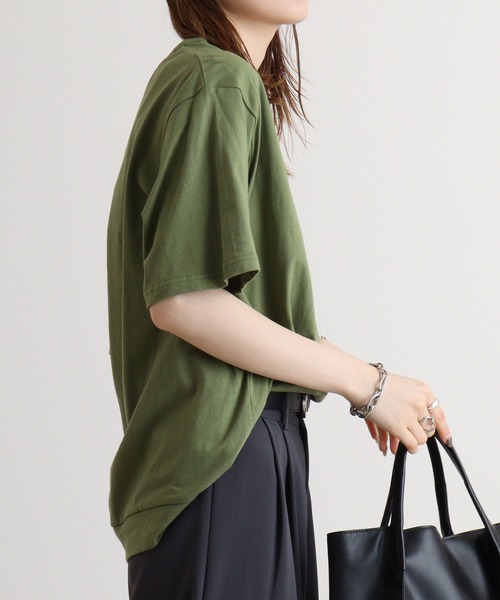 EMAGO ランド刺繍T(Tシャツ/カットソー)|Emago(イマゴ) EMAGO ランド刺繍T(Tシャツ/カットソー)|Emago(イマゴ)