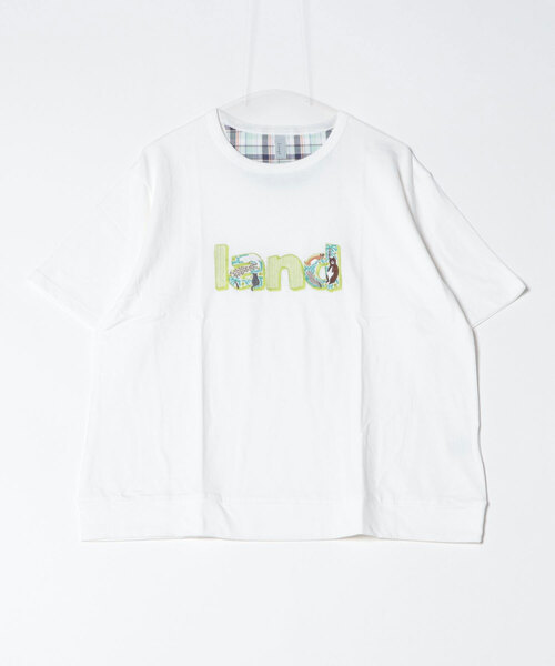 EMAGO ランド刺繍T(Tシャツ/カットソー)|Emago(イマゴ) EMAGO ランド刺繍T(Tシャツ/カットソー)|Emago(イマゴ)