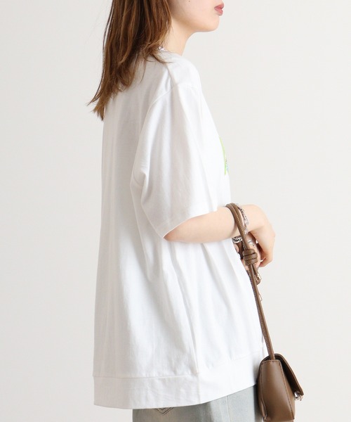 EMAGO ランド刺繍T(Tシャツ/カットソー)|Emago(イマゴ) EMAGO ランド刺繍T(Tシャツ/カットソー)|Emago(イマゴ)