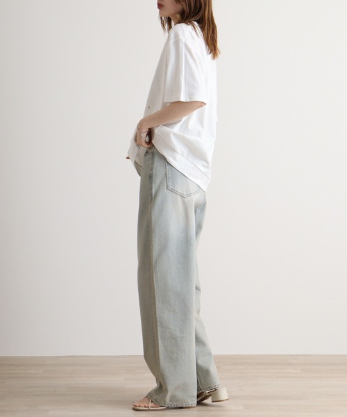 EMAGO ランド刺繍T(Tシャツ/カットソー)|Emago(イマゴ) EMAGO ランド刺繍T(Tシャツ/カットソー)|Emago(イマゴ)