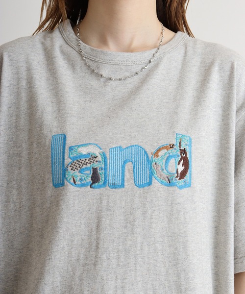EMAGO ランド刺繍T(Tシャツ/カットソー)|Emago(イマゴ) EMAGO ランド刺繍T(Tシャツ/カットソー)|Emago(イマゴ)