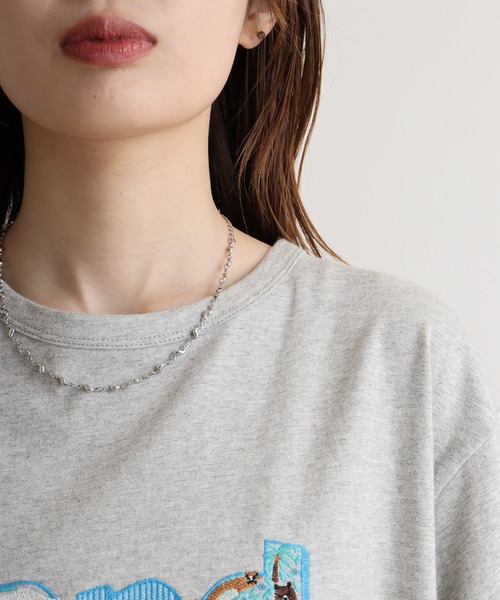 EMAGO ランド刺繍T(Tシャツ/カットソー)|Emago(イマゴ) EMAGO ランド刺繍T(Tシャツ/カットソー)|Emago(イマゴ)