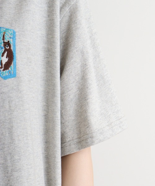 EMAGO ランド刺繍T(Tシャツ/カットソー)|Emago(イマゴ) EMAGO ランド刺繍T(Tシャツ/カットソー)|Emago(イマゴ)