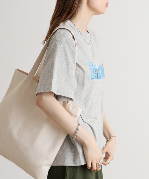 EMAGO ランド刺繍T(Tシャツ/カットソー)|Emago(イマゴ) EMAGO ランド刺繍T(Tシャツ/カットソー)|Emago(イマゴ)