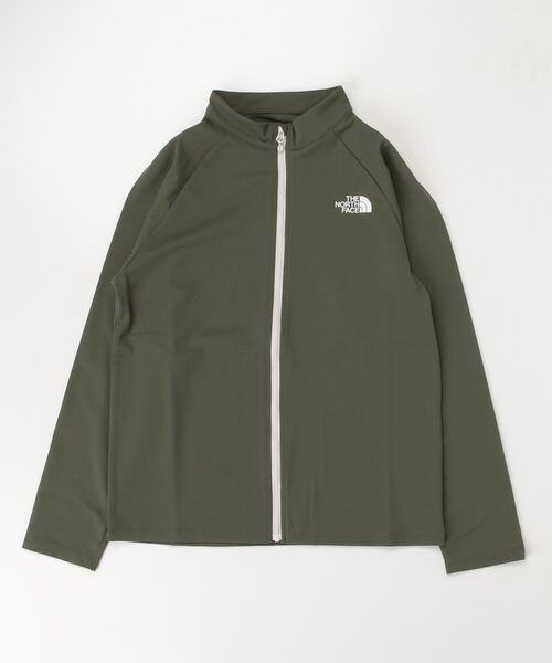 THE NORTH FACE（ザノースフェイス）の「ザ ノース フェイス THE NORTH FACE L/S Sunshade FullZip Jacketロングスリーブサンシェードフルジップジャケット（ラッシュガード・キッズ・オフホワイト/ネイビー/エメラルド・130cm/140cm/150cm）」の3枚目の写真