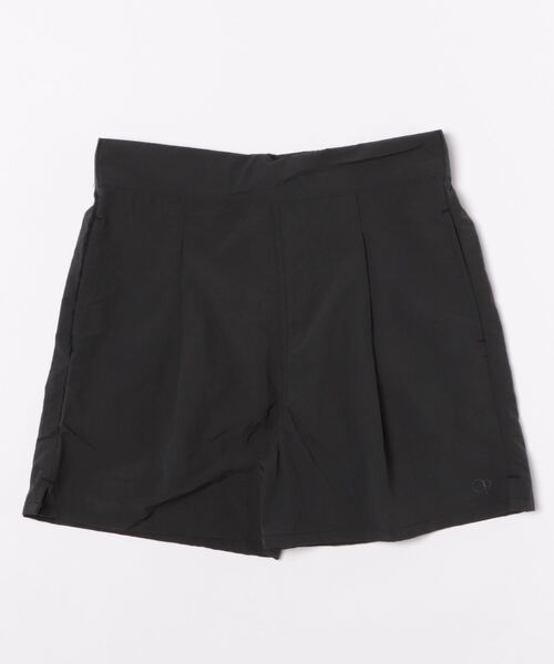 Ocean Pacific(オーシャンパシフィック)の「【OP/オーピー】レディースハイウエストタックショーツ ナイロンショーツ(その他パンツ・レディース・チャコールグレー/ブラウン・LARGE/MEDIUM)」の1枚目の写真