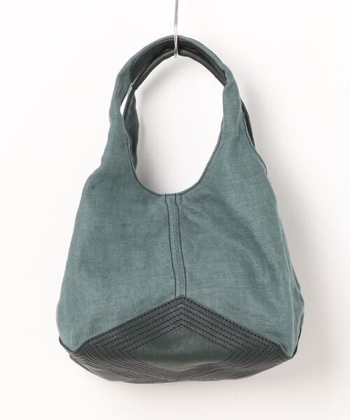 genten（ゲンテン）の「フレンチリネン ハンドバッグ小（ハンドバッグ