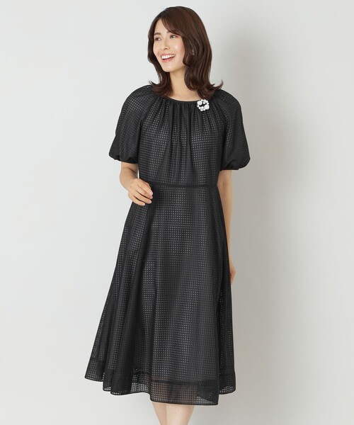 【セール】ラッセルレース サマードレス（ワンピース）｜TO BE CHIC（トゥー ビー シック）